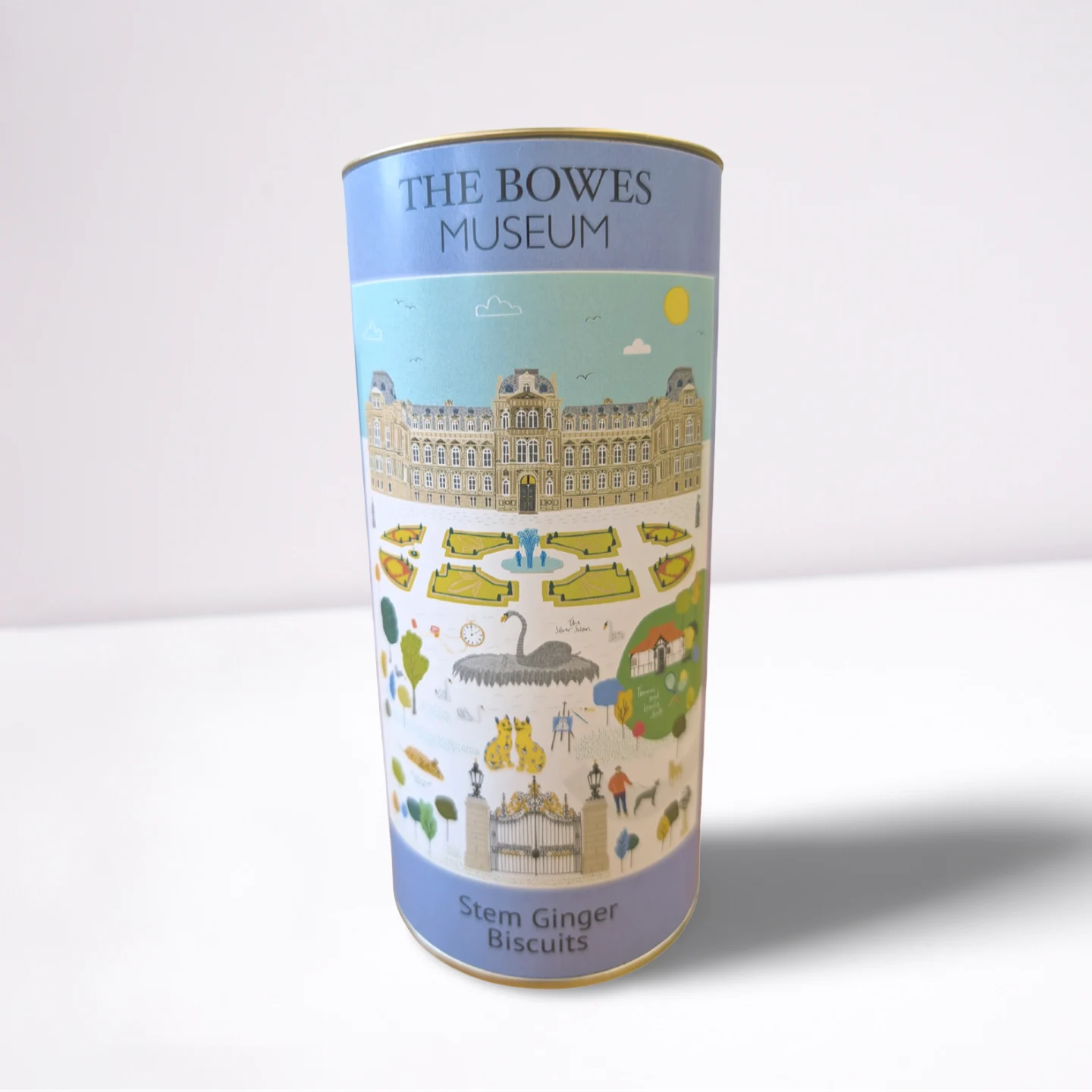 Bowes Museum x Jessica Hogarth Stem Ginger Biscuit Drum