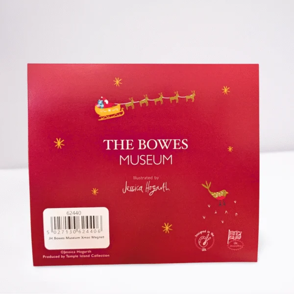 Bowes Museum x Jessica Hogarth Festive Magnet - Image 2