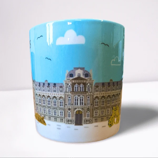 Bowes Museum x Jessica Hogarth Ceramic Mug - Image 3